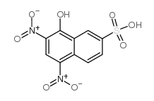 cas no 483-84-1 is 8-Hydroxy-5,7-dinitronaphthalene-2-sulfonic acid