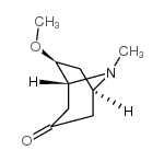 cas no 4839-12-7 is (6R)-6-methoxy-8-methyl-8-azabicyclo[3.2.1]octan-3-one