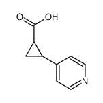 cas no 484654-49-1 is 2-(4-Pyridinyl)cyclopropanecarboxylic acid