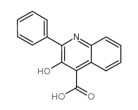 cas no 485-89-2 is 4-Quinolinecarboxylicacid, 3-hydroxy-2-phenyl-