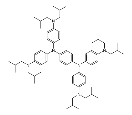 cas no 485831-34-3 is 1,4-BenzenediaMine, N,N,N',N'-tetrakis[4-[bis(2-Methylpropyl)aMino]phenyl]-