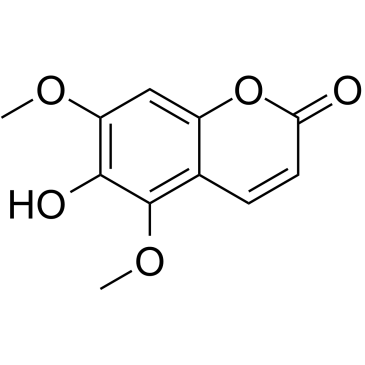 cas no 486-28-2 is 6-Hydroxy-5,7-dimethoxy-2H-chromen-2-one