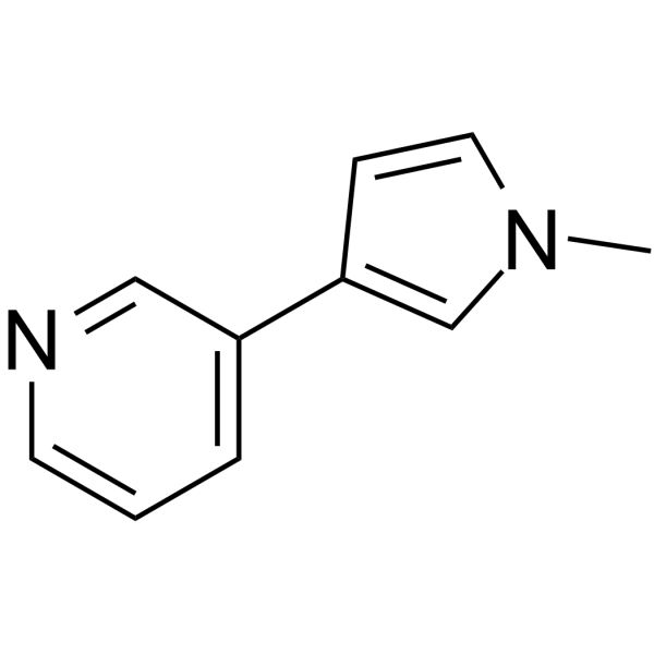 cas no 487-19-4 is 3-(1-Methyl-1H-pyrrol-2-yl)pyridine