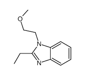 cas no 488086-49-3 is 2-Ethyl-1-(2-methoxyethyl)-1H-benzimidazole
