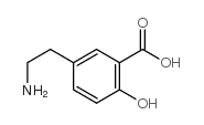 cas no 4900-26-9 is 5-(2-AMINO-ETHYL)-2-HYDROXY-BENZOICACID