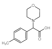 cas no 490026-98-7 is 2-(4-methylphenyl)-2-morpholin-4-ylacetic acid