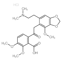 cas no 4901-03-5 is 6-[2-[6-(2-dimethylaminoethyl)-4-methoxy-benzo[1,3]dioxol-5-yl]acetyl]-2,3-dimethoxy-benzoic acid