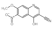 cas no 492456-52-7 is 4-HYDROXY-7-METHOXY-6-NITROQUINOLINE-3-CARBONITRILE