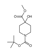 cas no 495415-09-3 is 1-O-tert-butyl 4-O-methyl 4-hydroxypiperidine-1,4-dicarboxylate