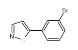 cas no 49602-96-2 is 5-(3-BROMOPHENYL)ISOTHIAZOLE