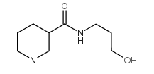 cas no 496057-59-1 is N-(3-hydroxypropyl)piperidine-3-carboxamide