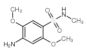 cas no 49701-24-8 is 4-Amino-2,5-dimethoxy-N-methylbenzenesulphonamide