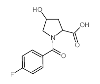 cas no 497163-88-9 is 1-(4-FLUOROBENZOYL)-4-HYDROXY-2-PYRROLIDINECARBOXYLICACID