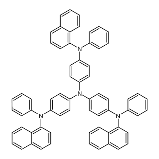 cas no 497182-61-3 is 4-N-naphthalen-1-yl-1-N,1-N-bis[4-(N-naphthalen-1-ylanilino)phenyl]-4-N-phenylbenzene-1,4-diamine