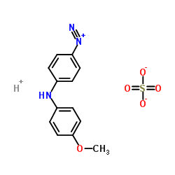 cas no 49732-38-9 is 4-diazo-4'-methoxydiphenylamine sulfate