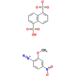cas no 49735-71-9 is Fast Red B 1,5-naphthalenedisulfonate salt