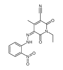 cas no 49744-25-4 is 1-ethyl-1,2-dihydro-6-hydroxy-4-methyl-5-[(2-nitrophenyl)azo]-2-oxonicotinonitrile