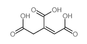 cas no 499-12-7 is 1-Propene-1,2,3-tricarboxylic acid