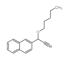 cas no 500372-26-9 is 2-(2-Naphthyl)-2-(pentyloxy)acetonitrile