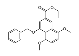 cas no 500777-04-8 is Ethyl 4-(benzyloxy)-5,8-dimethoxy-2-naphthoate