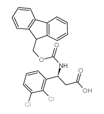 cas no 501015-35-6 is Fmoc-(S)-3-Amino-3-(2,3-dichlorophenyl)-propionic acid
