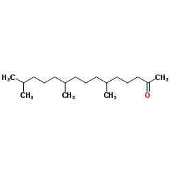 cas no 502-69-2 is Hexahydrofarnesyl acetone