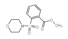 cas no 502182-56-1 is METHYL 2-(MORPHOLINOSULFONYL)BENZOATE