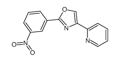 cas no 502422-51-7 is 2-(3-nitrophenyl)-4-pyridin-2-yl-1,3-oxazole