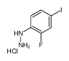cas no 502496-29-9 is (2-fluoro-4-iodophenyl)hydrazine,hydrochloride