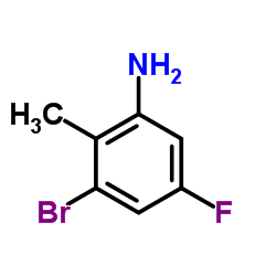 cas no 502496-36-8 is 3-Bromo-5-fluoro-2-methylaniline