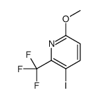 cas no 503184-34-7 is 3-Iodo-6-methoxy-2-(trifluoromethyl)pyridine