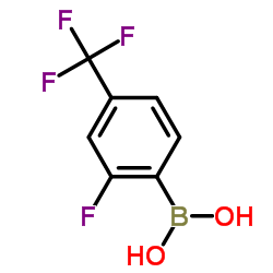 cas no 503309-11-3 is [2-Fluoro-4-(trifluoromethyl)phenyl]boronic acid