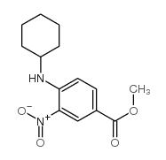 cas no 503859-26-5 is 3-Nitro-4-(Cyclohexylamino) Benzoic Acid Methyl Ester