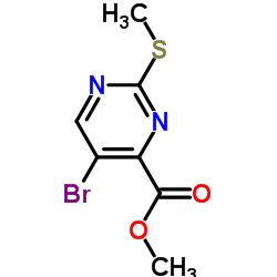 cas no 50593-91-4 is Methyl 5-bromo-2-(methylthio)pyrimidine-4-carboxylate