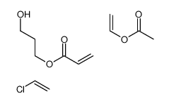 cas no 50660-45-2 is chloroethene,ethenyl acetate,3-hydroxypropyl prop-2-enoate