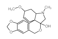 cas no 507-79-9 is 8H-[1,3]Dioxolo[6,7][2]benzopyrano[3,4-c]indol-6a(3H)-ol,4,4a,5,6-tetrahydro-3-methoxy-5-methyl-, (3S,4aS,6aS,13bS)-