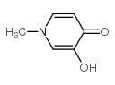 cas no 50700-61-3 is 3-hydroxy-1-methyl-4(1H)-Pyridinone