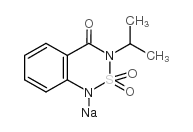 cas no 50723-80-3 is 3-isopropyl-1H-2,1,3-benzothiadiazin-4(3H)-one 2,2-dioxide, sodium salt