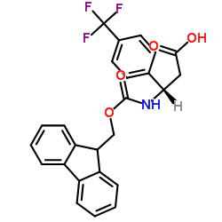 cas no 507472-21-1 is fmoc-(s)-3-amino-3-(4-trifluoromethyl-phenyl)-propionic acid