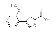 cas no 508182-19-2 is 3-(2-methoxyphenyl)-4,5-dihydroisoxazole-5-carboxylic acid(SALTDATA: FREE)