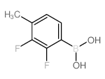 cas no 508235-16-3 is (2,3-Difluoro-4-methylphenyl)boronic acid