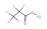 cas no 509-09-1 is Propanoic acid,2,2,3,3,3-pentafluoro-, silver(1+) salt (1:1)