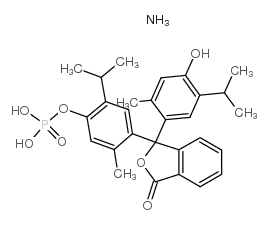 cas no 51027-02-2 is Thymolphthalein phosphoric acid diammonium salt
