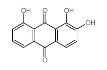 cas no 51030-24-1 is 9,10-Anthracenedione,1,2,8-trihydroxy-