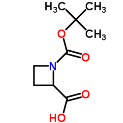 cas no 51077-14-6 is (S)-n-boc-azetidinecarboxylic acid