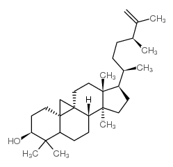 cas no 511-61-5 is 9,19-Cyclo-9beta-lanost-25-en-3beta-ol, 24-methyl-, (24S)-