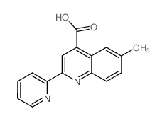 cas no 5110-01-0 is 6-Methyl-2-pyridin-2-ylquinoline-4-carboxylic acid