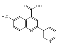 cas no 5110-02-1 is 6-methyl-2-pyridin-3-ylquinoline-4-carboxylic acid