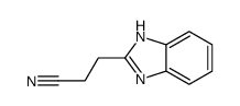 cas no 51100-82-4 is 1H-Benzimidazole-2-propanenitrile(9CI)