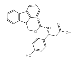 cas no 511272-36-9 is fmoc-(r)-3-amino-3-(4-hydroxy-phenyl)-propionic acid